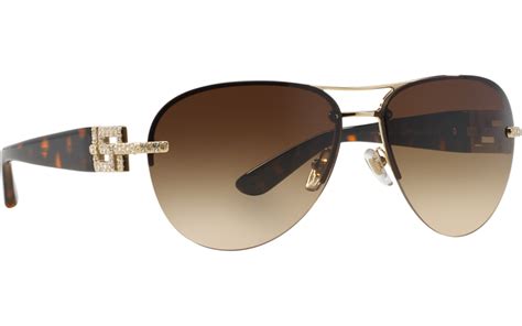 Versace™ VE2159B 125213 59 Pale Gold Sunglasses 